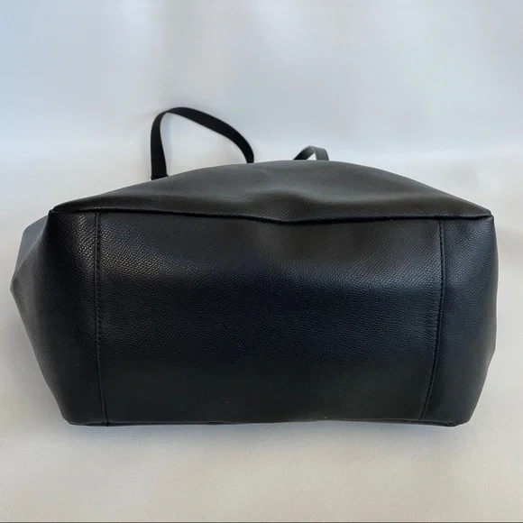 Coach Black Leather Diaper Bag with Changing Pad - Picture 5 of 11